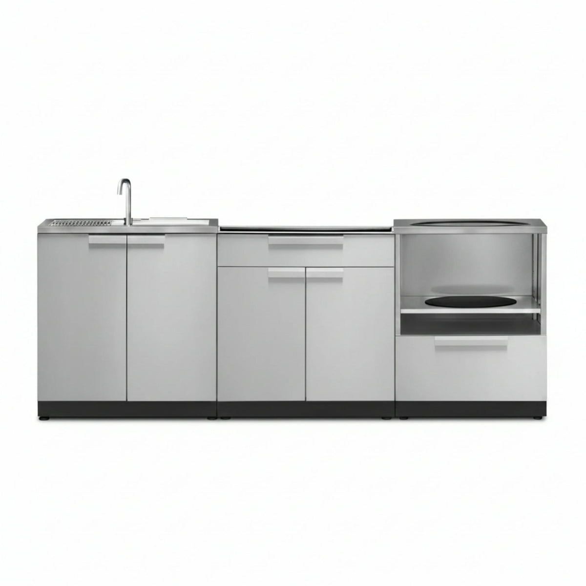 Classic Series 3PC Modular Outdoor Kitchen · 304 Stainless Steel · SS Door